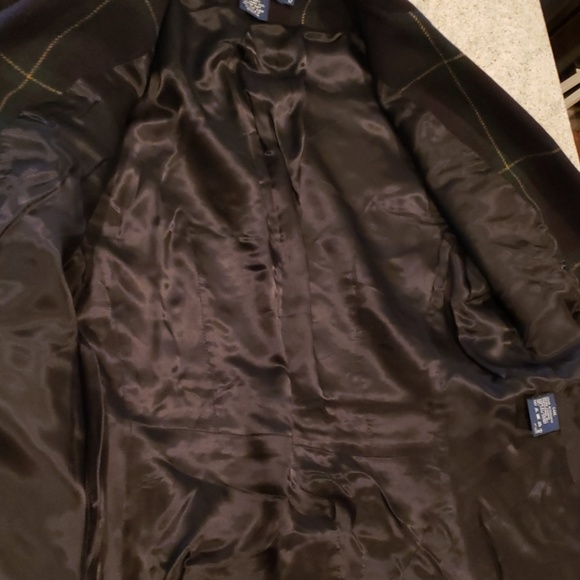 RALPH LAUREN made in Italy plaid wool n real suede EUC blazer - Picture 7 of 11